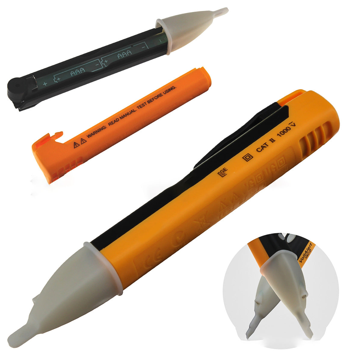 Safety Sensor Test Pin With Led Light