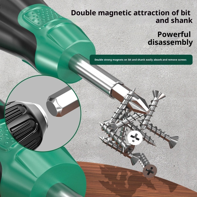 Magic Box Bits Set Ratchet Wrench Screwdriver Set