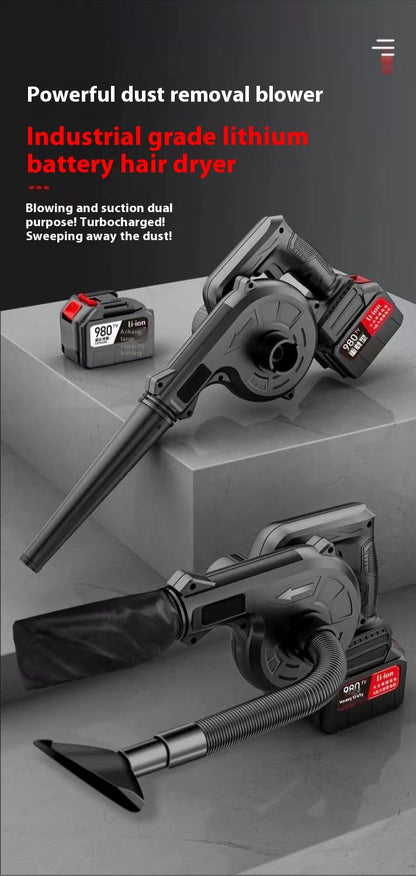 Lithium Battery Blower Industrial Household Small Charging Blowing And Suction Dust Collector