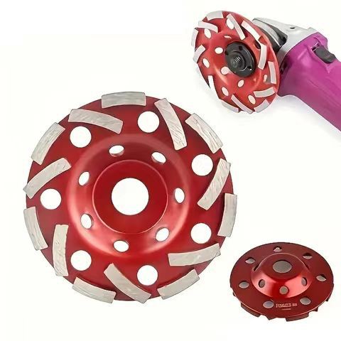 Diamant Slijpplaat 5-inch – Beton, Marmer & Graniet