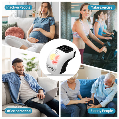 Intelligente Knie Massager – Elektrische Knie Massage met Warmte, Vibratie & Infrarood