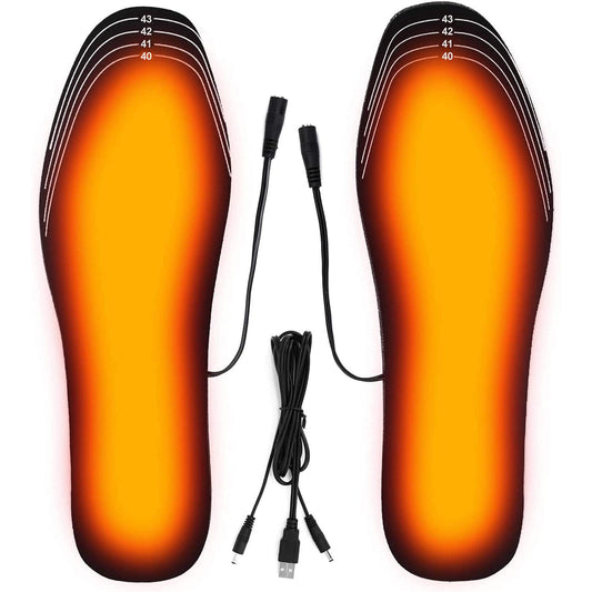 Cuttable USB Warmed Insole Foot Warmer Insole
